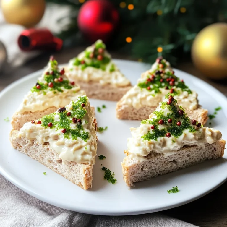 Alberelli di tramezzini con salsa al tonno
