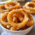 Anelli di cipolla fritti