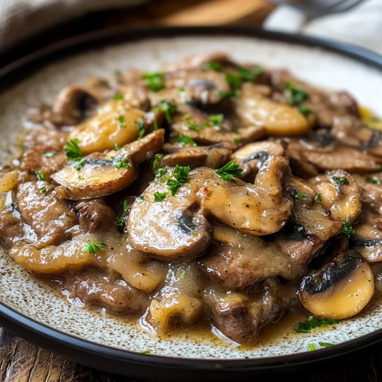 Arista di manzo ai funghi