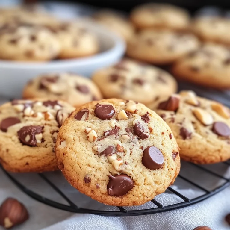 Biscotti alle nocciole e cioccolato