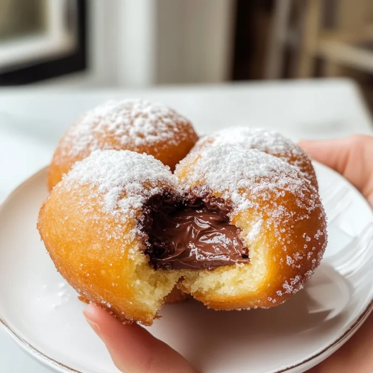 Bomboloni alla Nutella