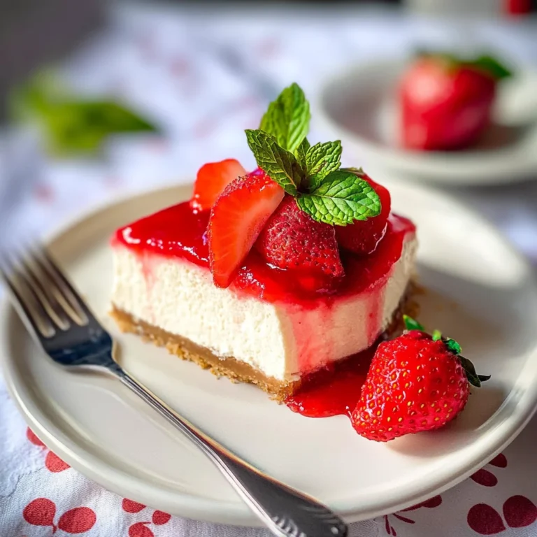 Cheesecake alle fragole
