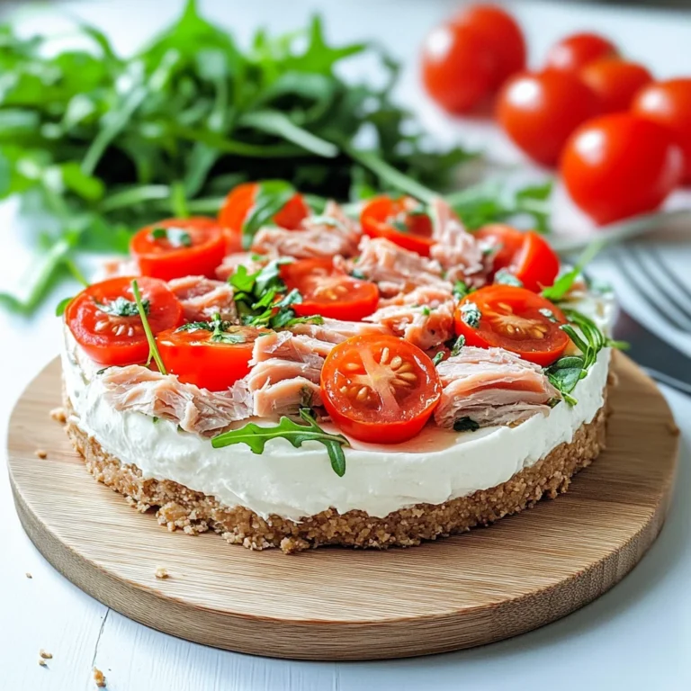 Cheesecake salata