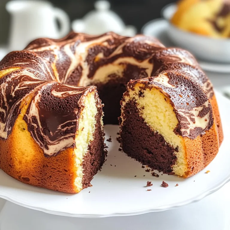 Ciambellone marmorizzato