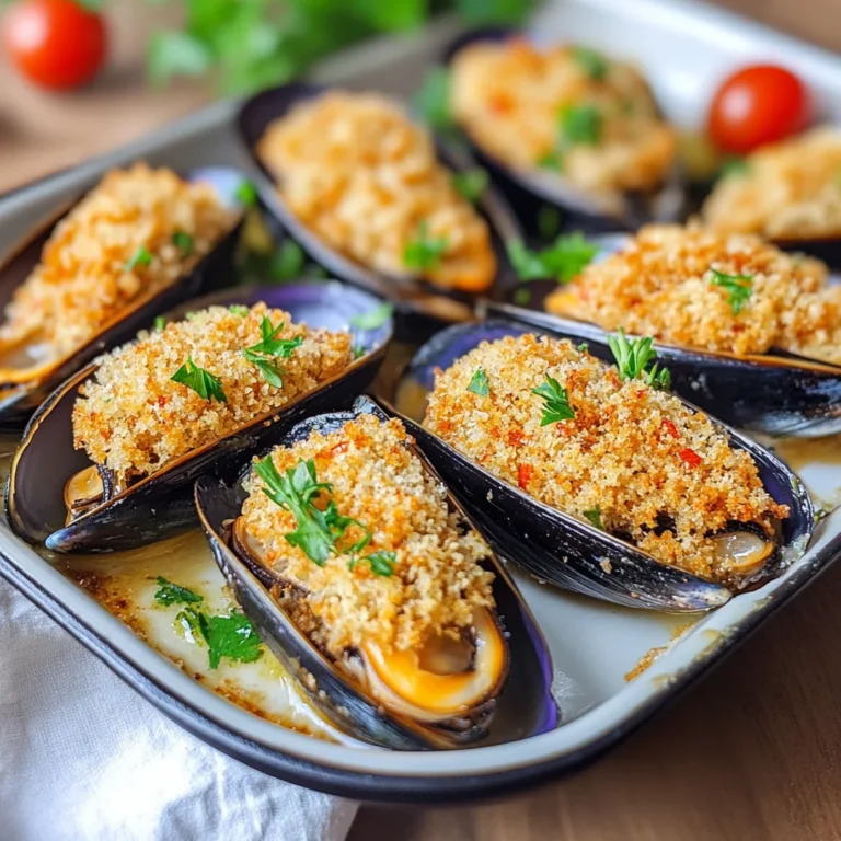 Cozze gratinate