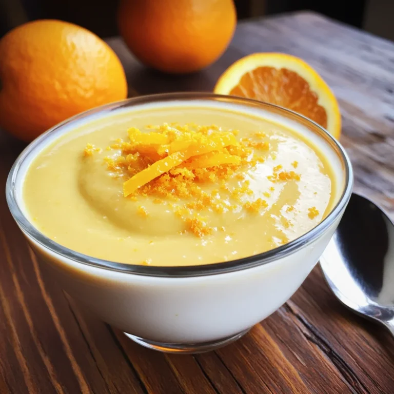 Crema all'arancia