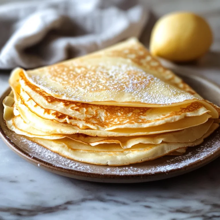 Crespelle ricetta base