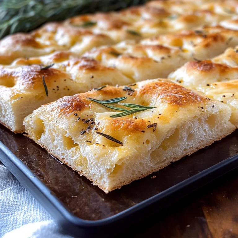 Focaccia in teglia