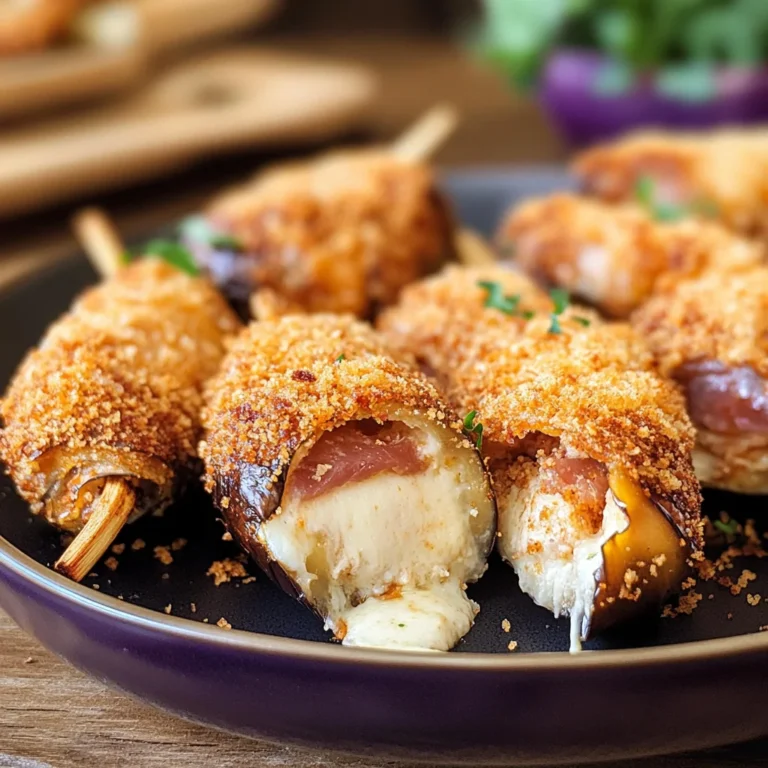 Involtini di melanzane farcite