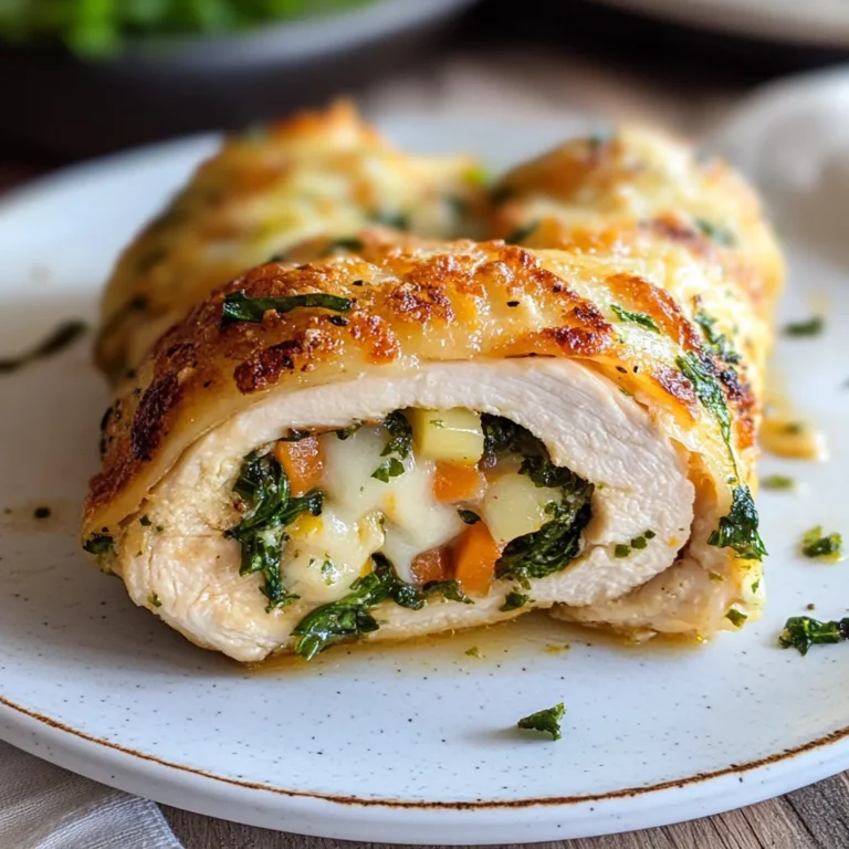Involtini di pollo con verdure