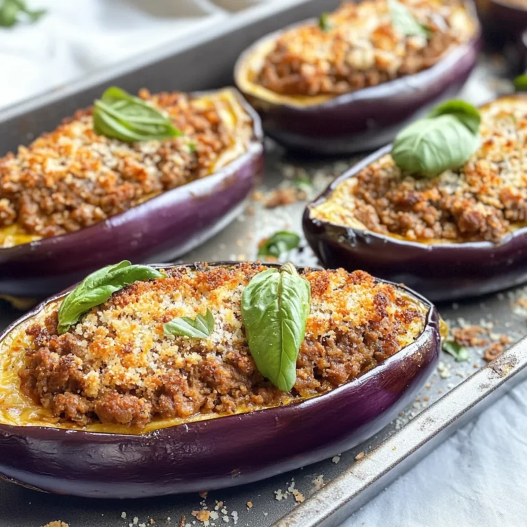Melanzane ripiene di carne