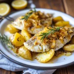 Orata con patate croccanti