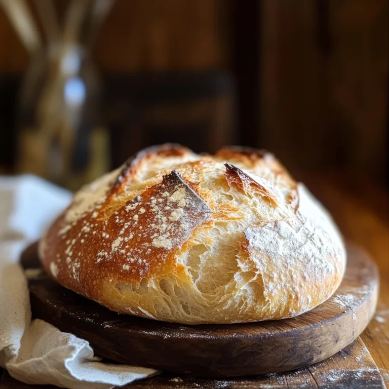 Pane senza impasto