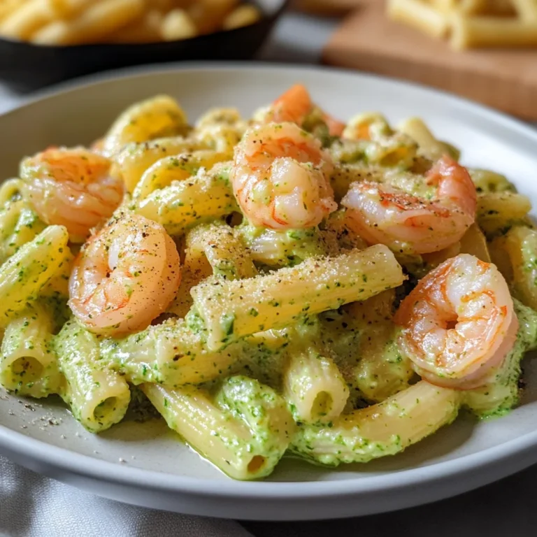 Pasta con gamberi e zucchine