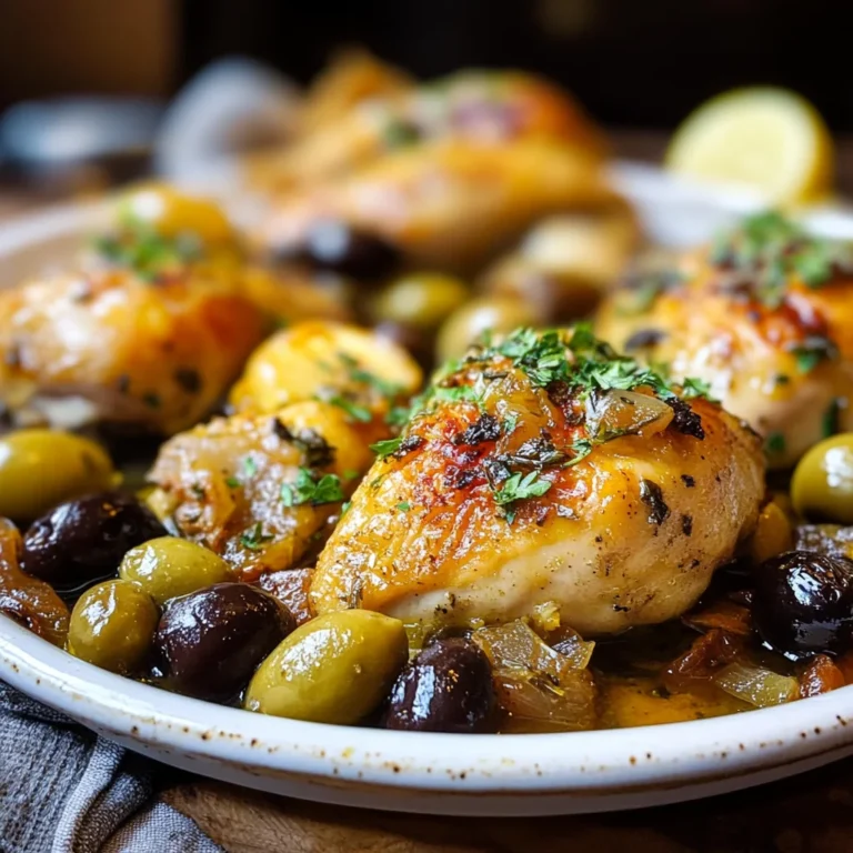 Pollo alle olive