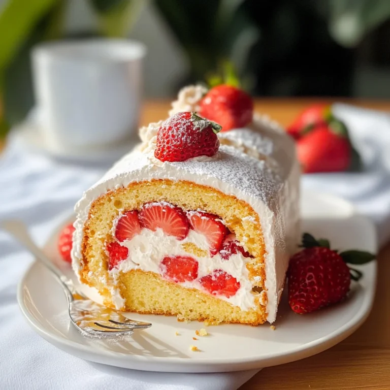 Rotolo alle fragole
