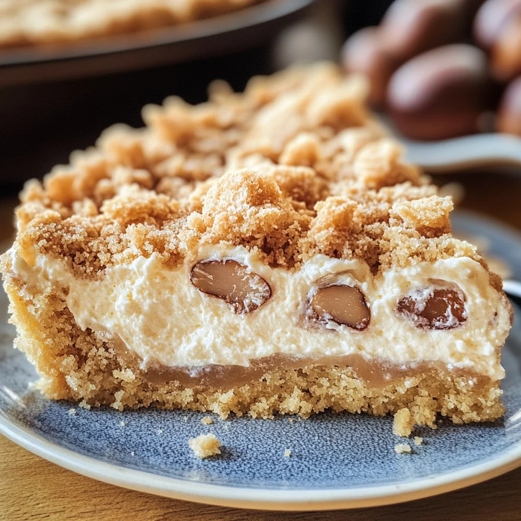 Sbriciolata con ricotta e castagne