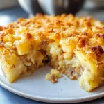 Sbriciolata di patate e salsiccia