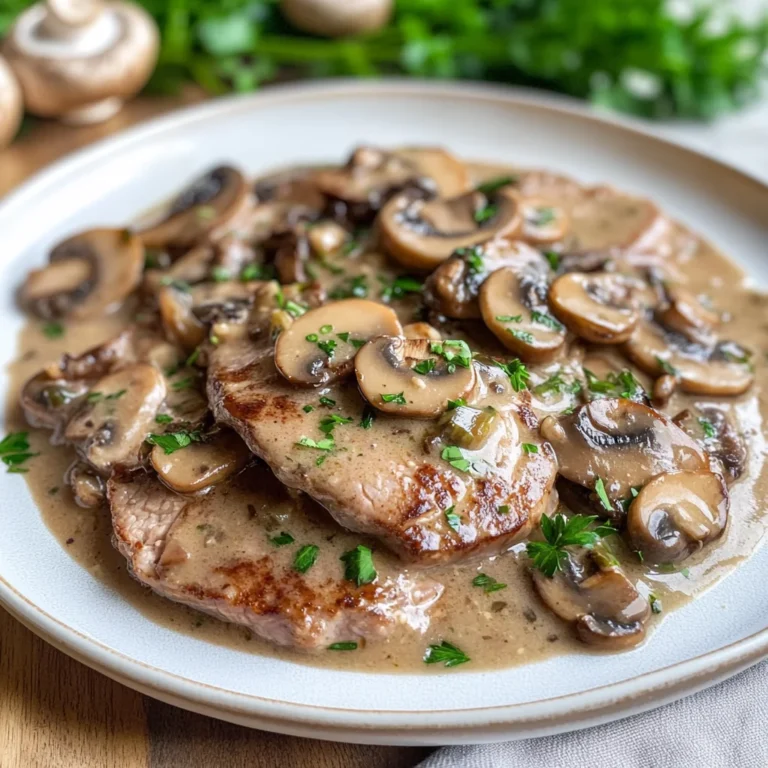 Scaloppine ai funghi