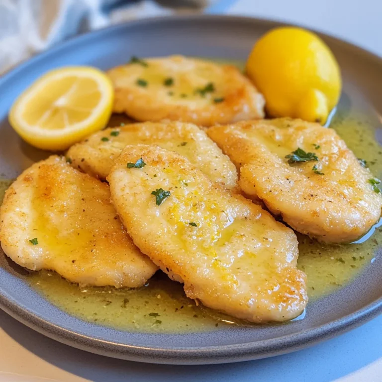 Scaloppine al limone