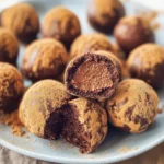 Tartufini di pandoro alla nutella