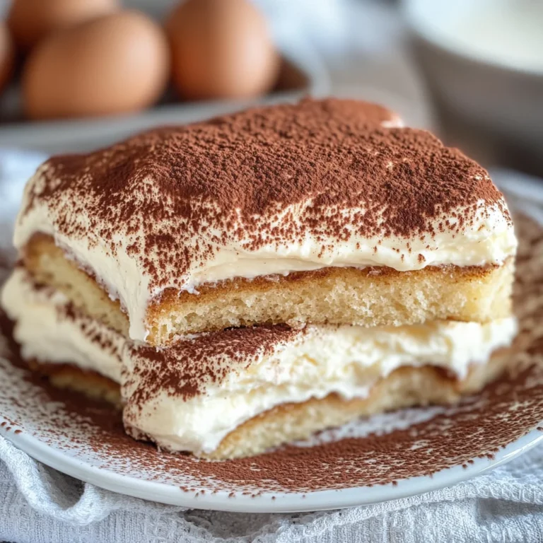 Tiramisù con uova pastorizzate