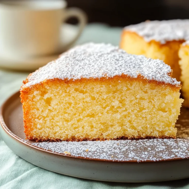 Torta al latte caldo