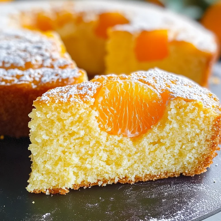 Torta al mandarino