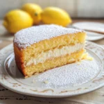 Torta caprese al limone e cioccolato bianco