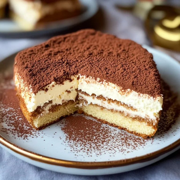 Torta di pandoro al Tiramisù