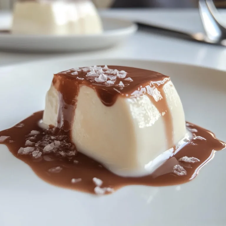 Panna cotta al cioccolato