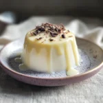 Panna cotta al cioccolato bianco
