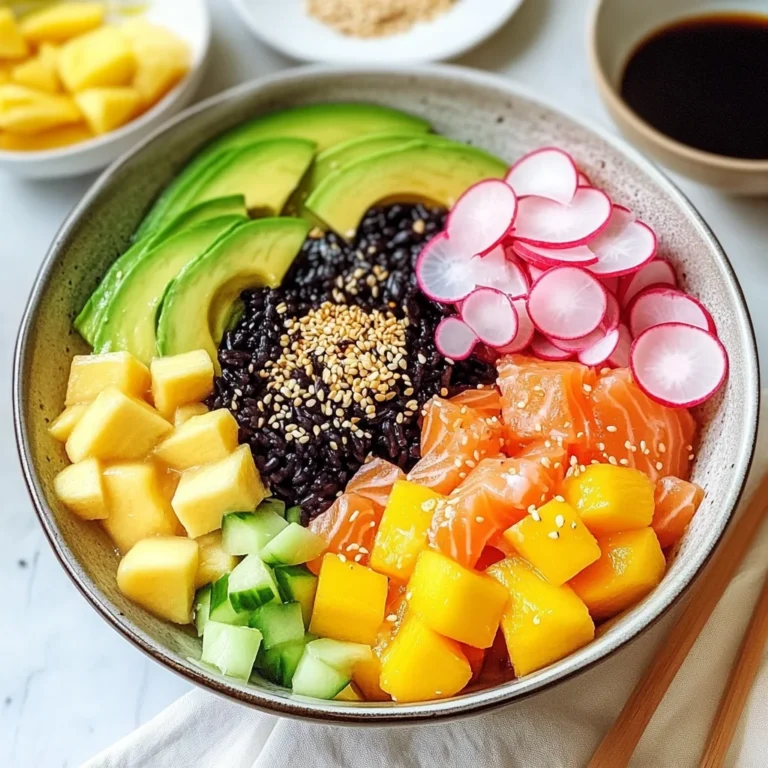 Poke Bowl con riso venere