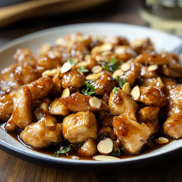 Pollo alle mandorle